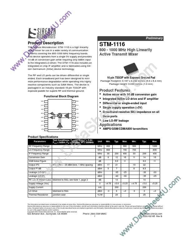 STM-1116