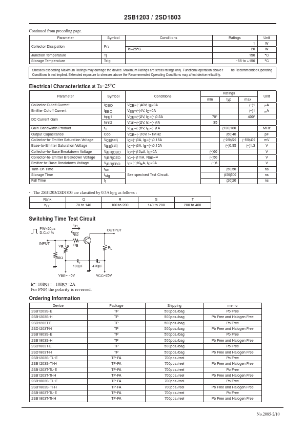 2SB1203