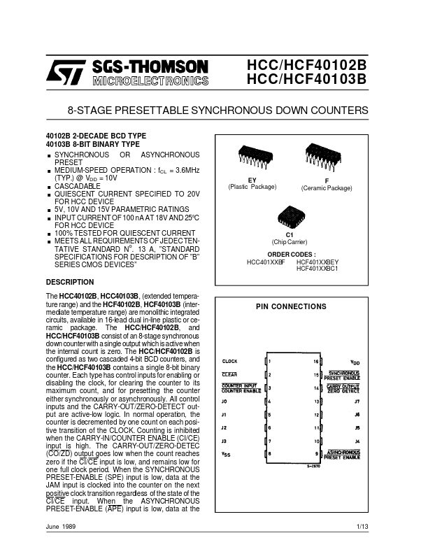 HCC40102B