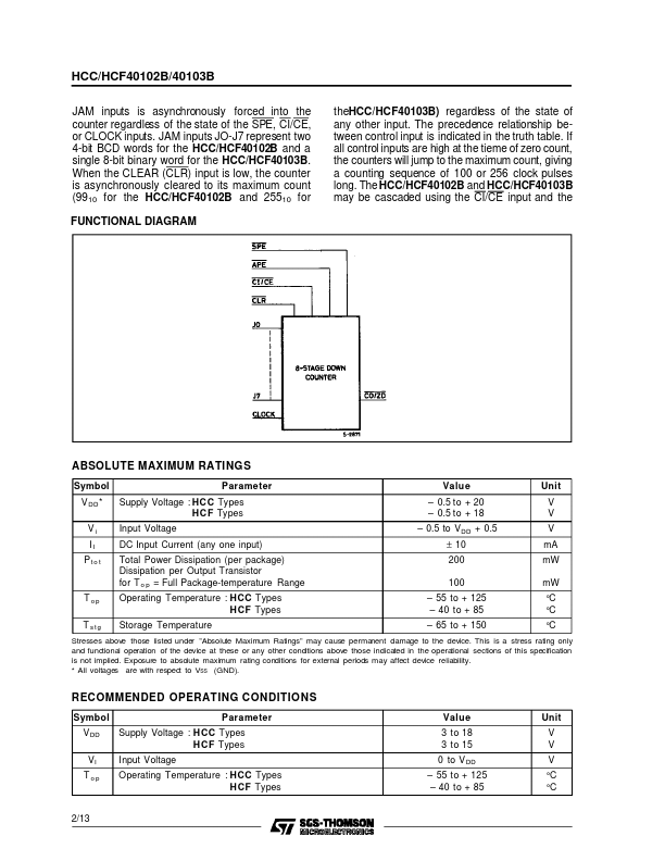 HCC40102B