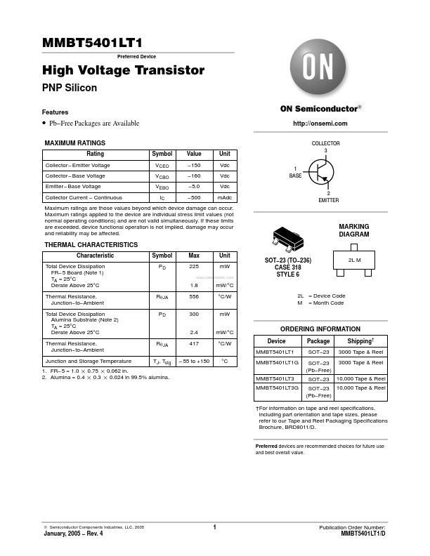 MMBT5401LT1