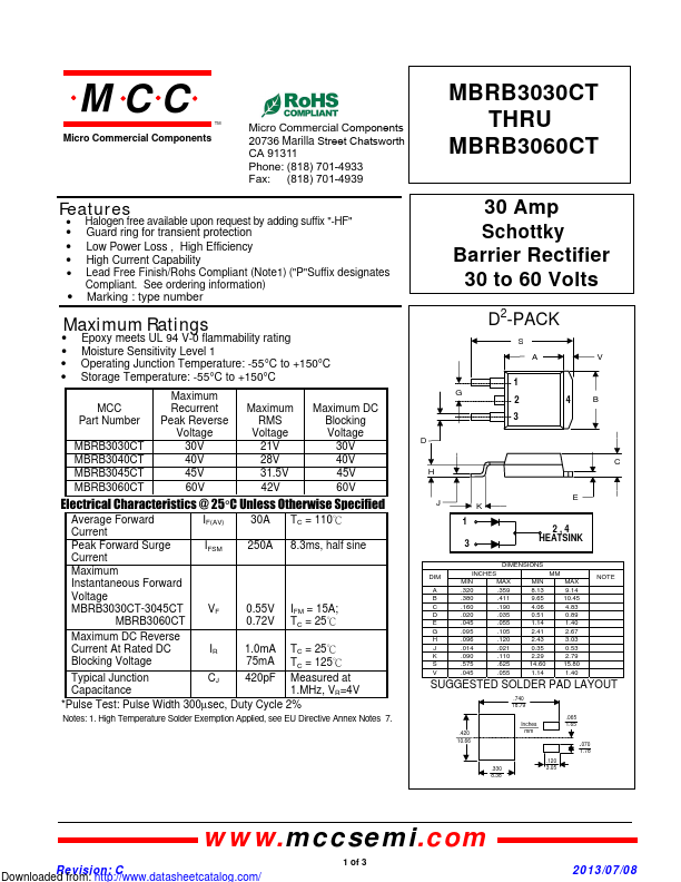 MBRB3030CT