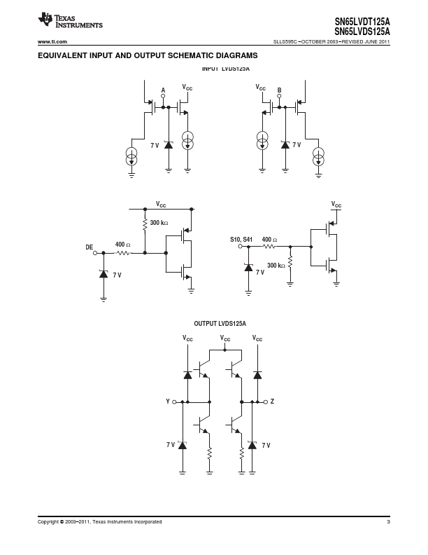 SN65LVDS125A