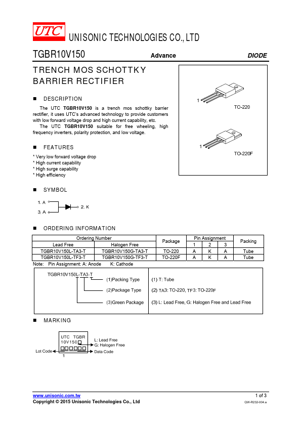 TGBR10V150