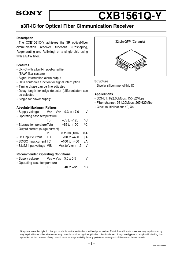 CXB1561Q-Y