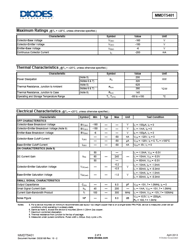 MMDT5401