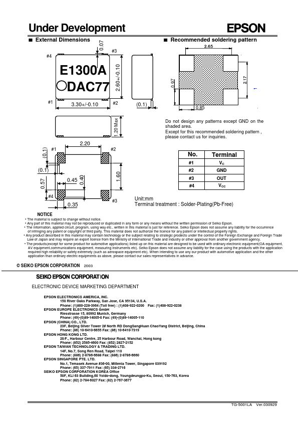 TG-5001LA