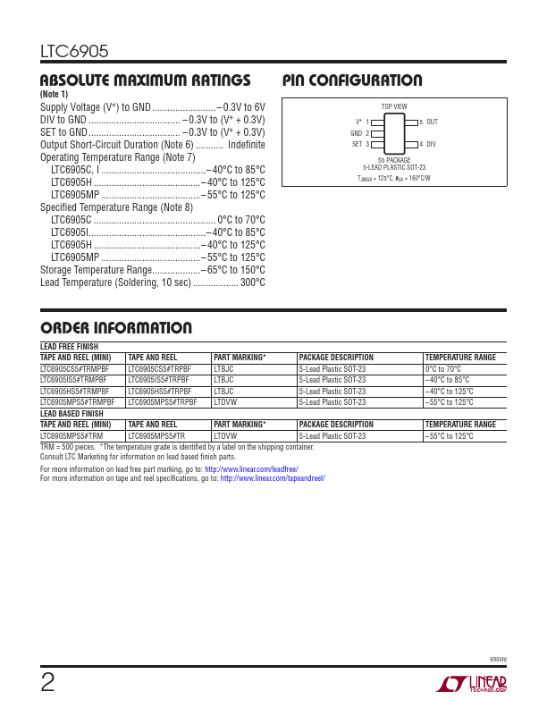 LTC6905