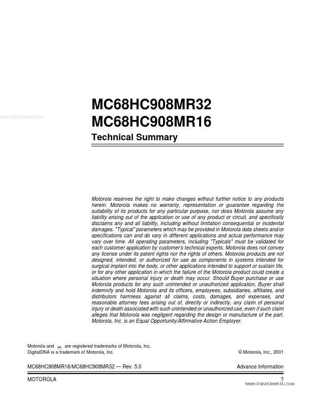 MC908MR16