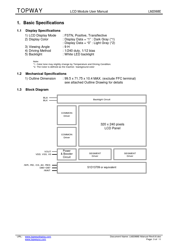 LM2068E