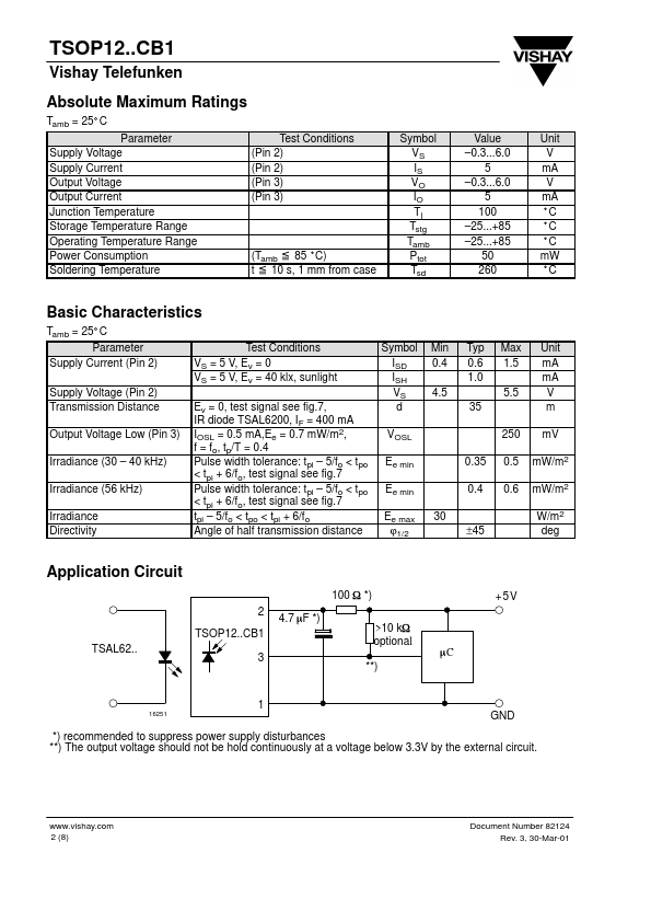 TSOP1256CB1