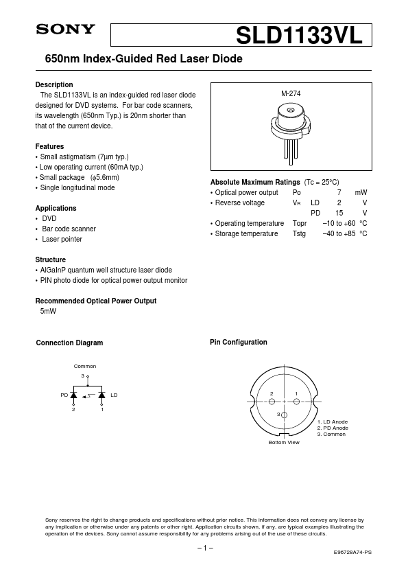 SLD1133VL