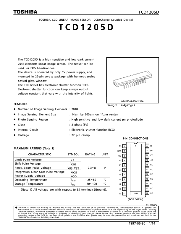 TCD1205D