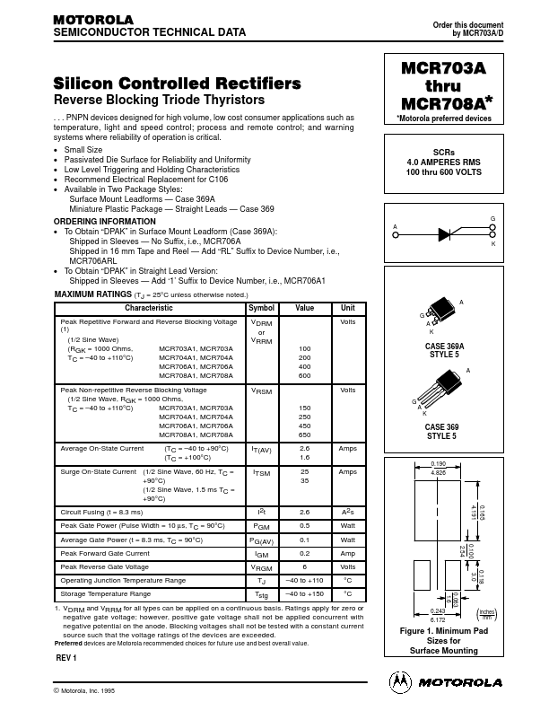 MCR703A