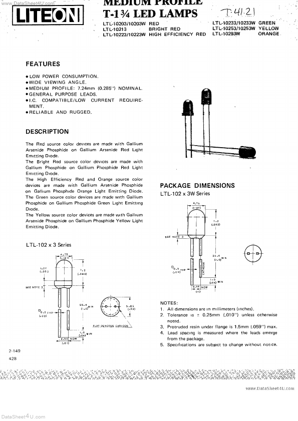 LTL-10203W