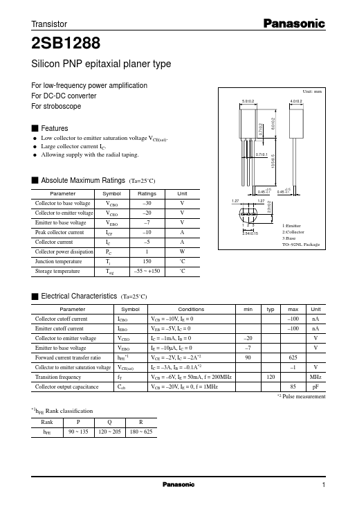 2SB1288