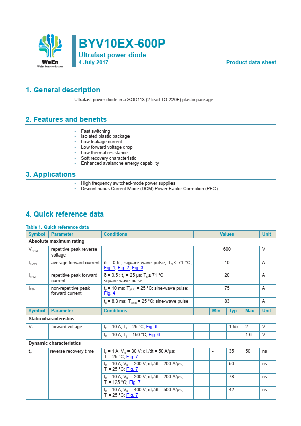 BYV10EX-600P