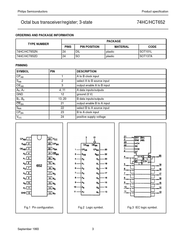 74HC652