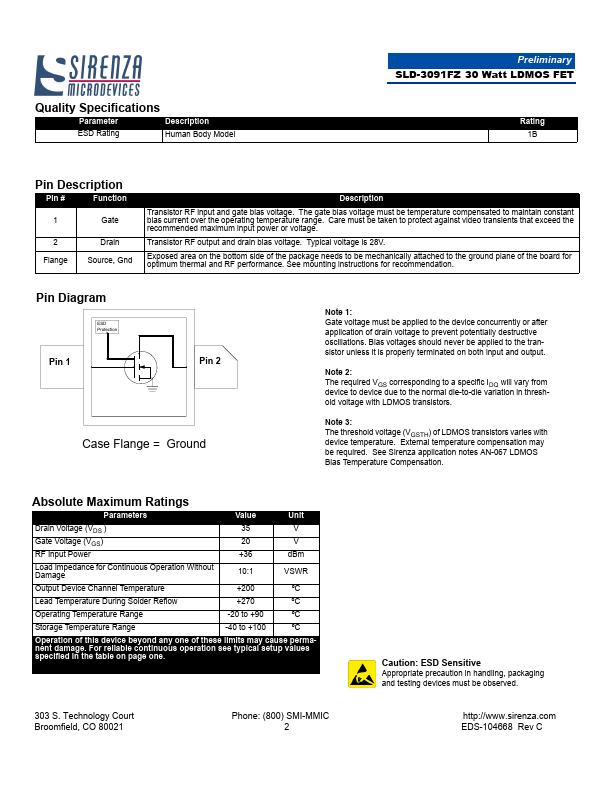 SLD3091FZ