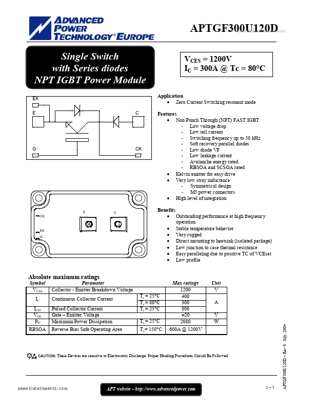 APTGF300U120D