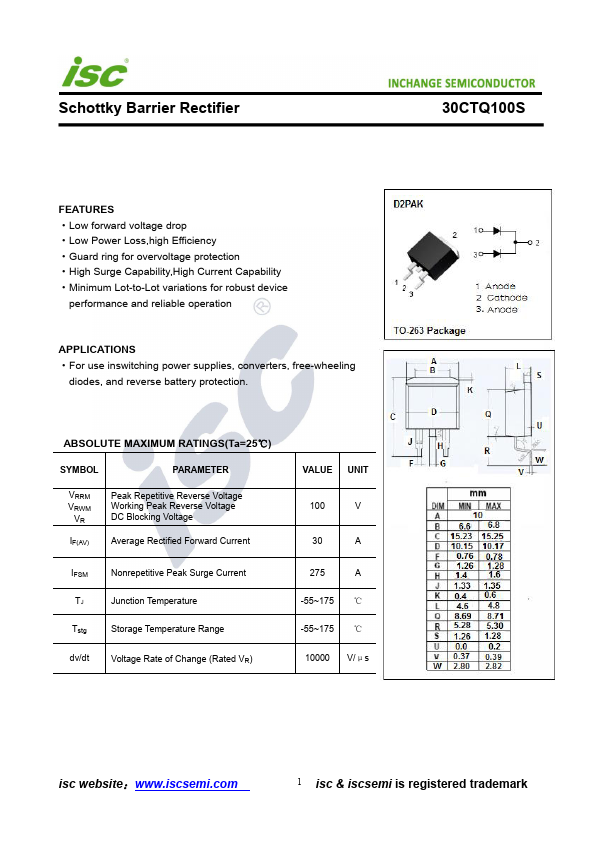 30CTQ100S