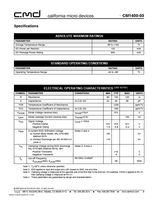 CM1400-03