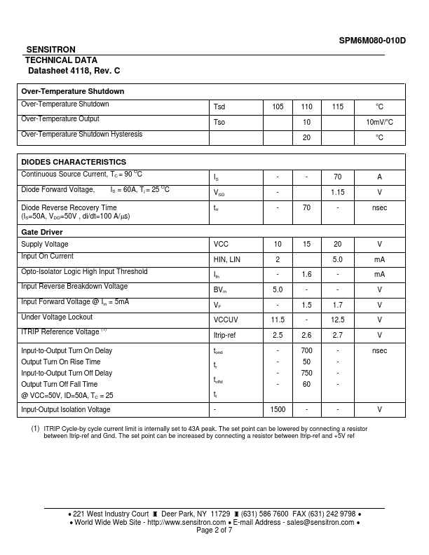 SPM6M080-010D