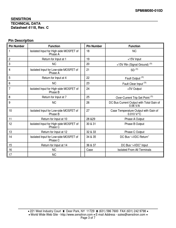 SPM6M080-010D