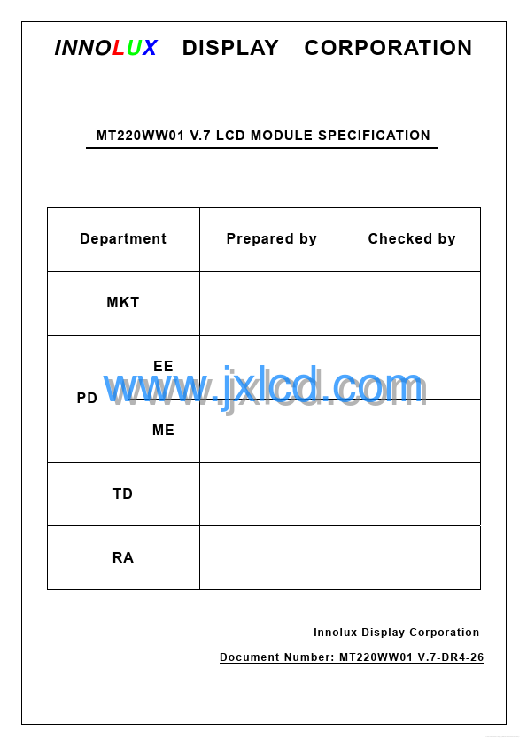 MT220WW01-V7