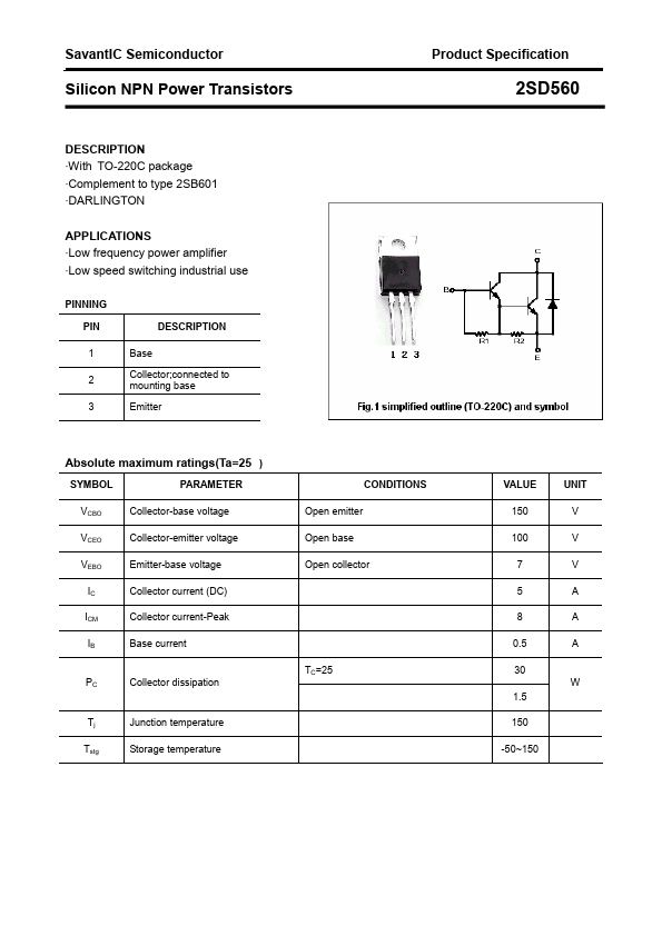 2SD560