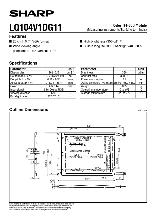 LQ104V1DG11