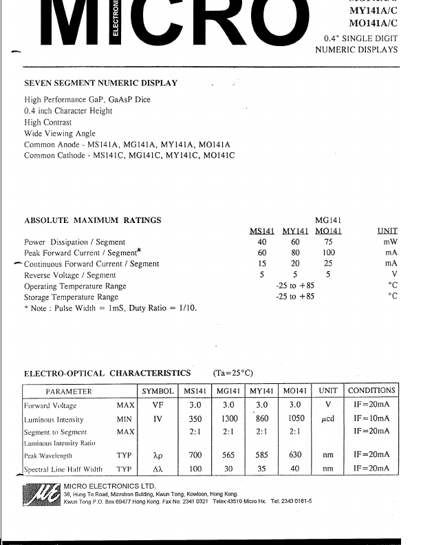 MS141A