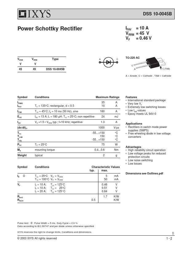 DSS10-0045B