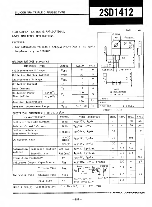 2SD1412