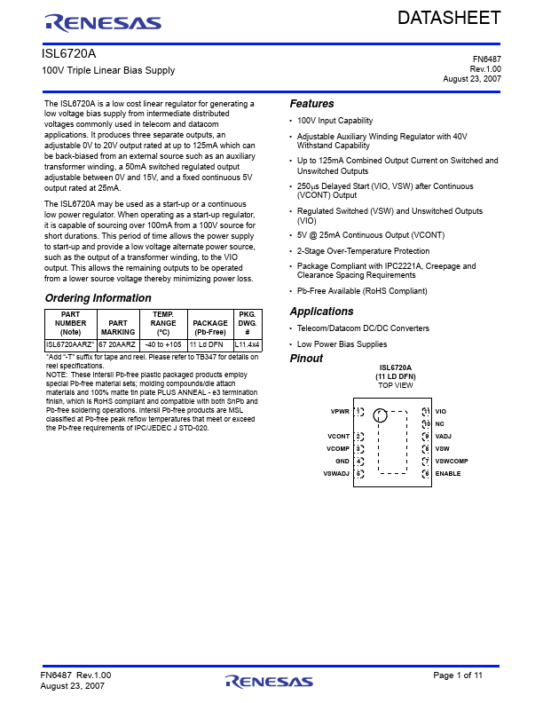 ISL6720A