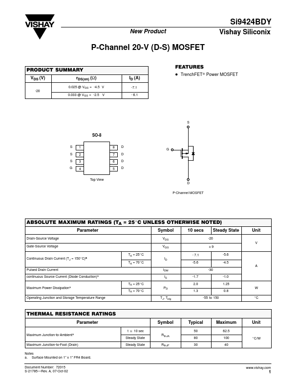 SI9424BDY