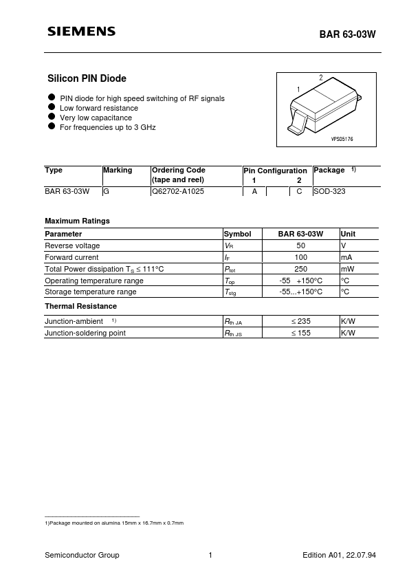 BAR63-03W