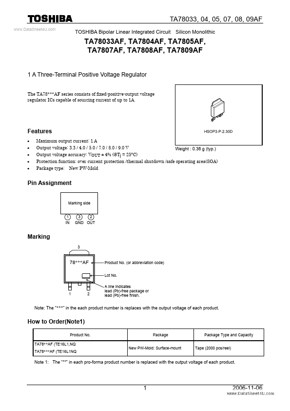 TA78033AF