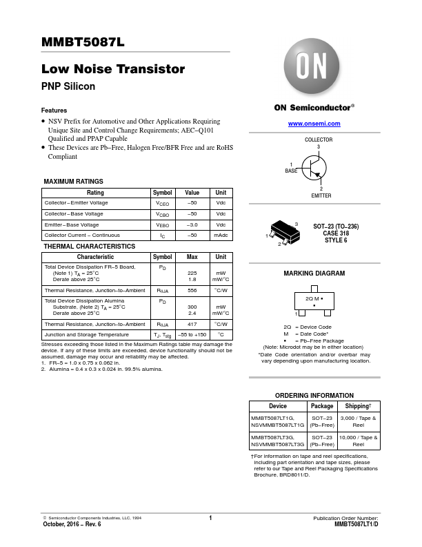 MMBT5087L