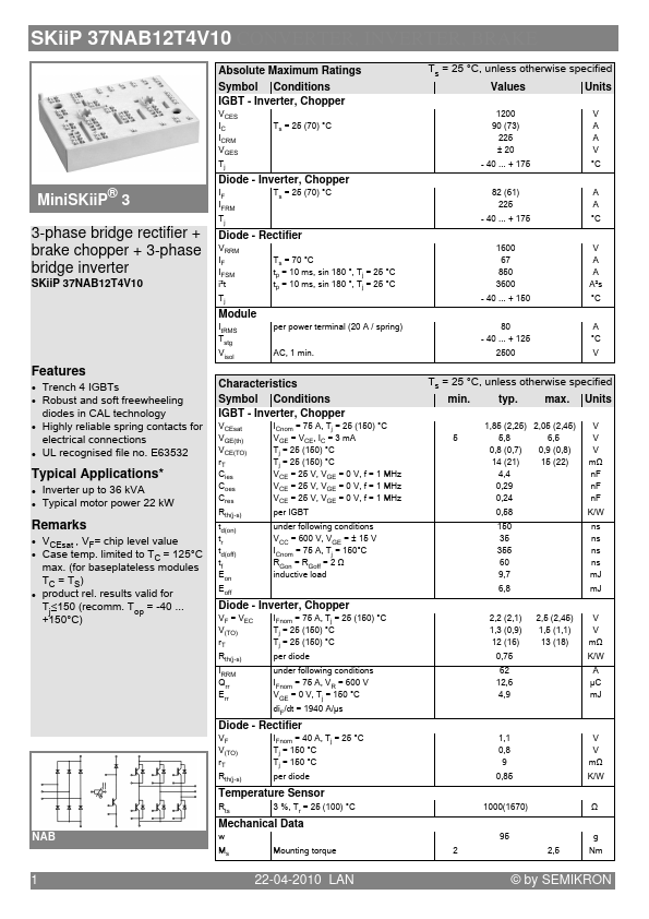 SKiiP37NAB12T4V10