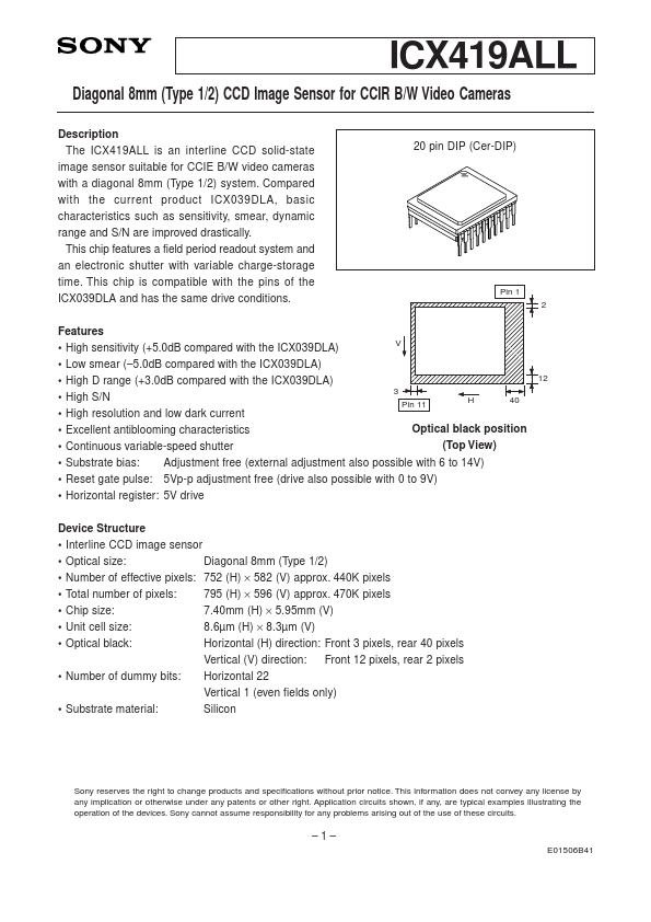 ICX419ALL