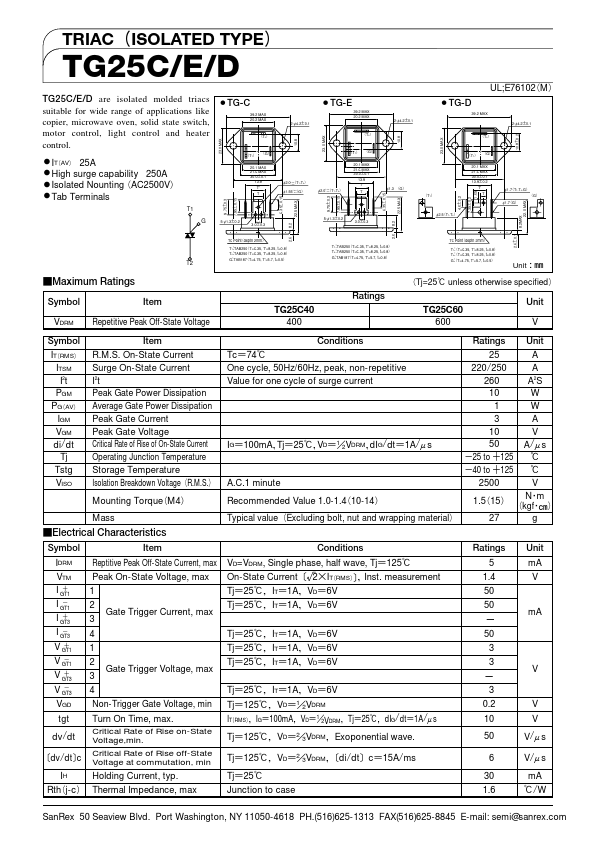 TG25D