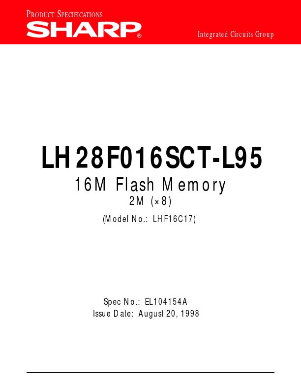 LH28F016SCT-L95