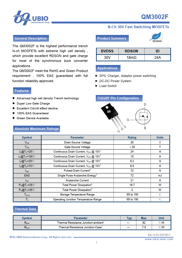 QM3002F