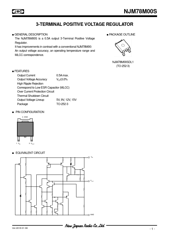 NJM78M15SDL1