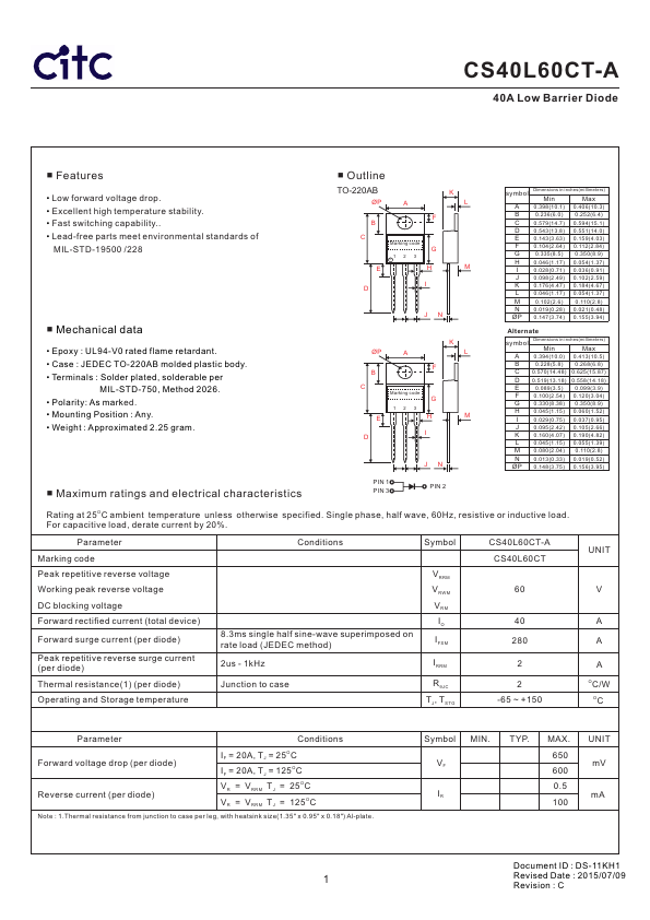 CS40L60CT-A