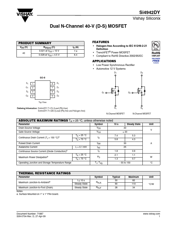 SI4942DY