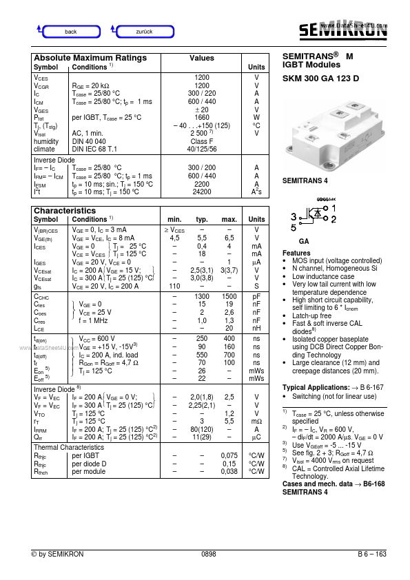 SKM300GA123D