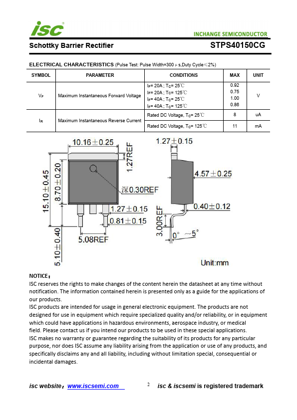 STPS40150CG