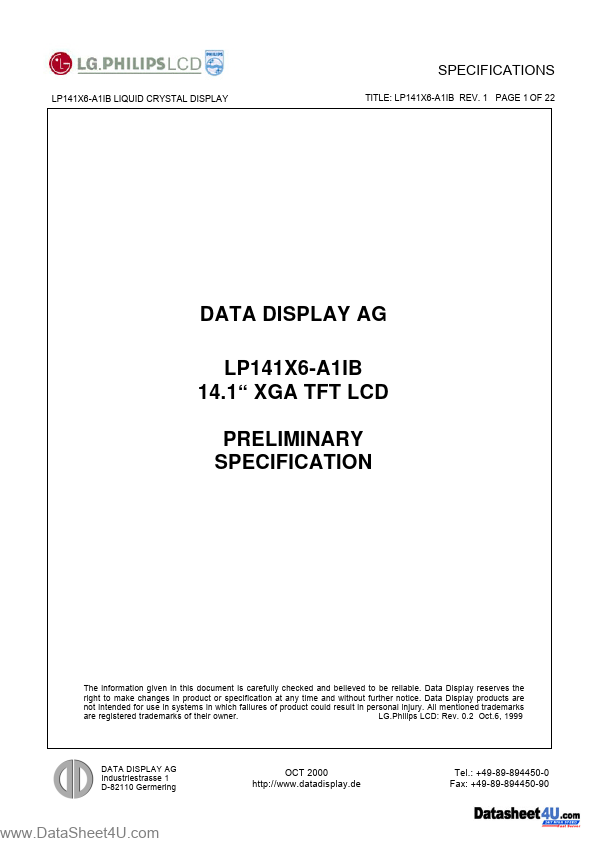 LP141X6-A1IB